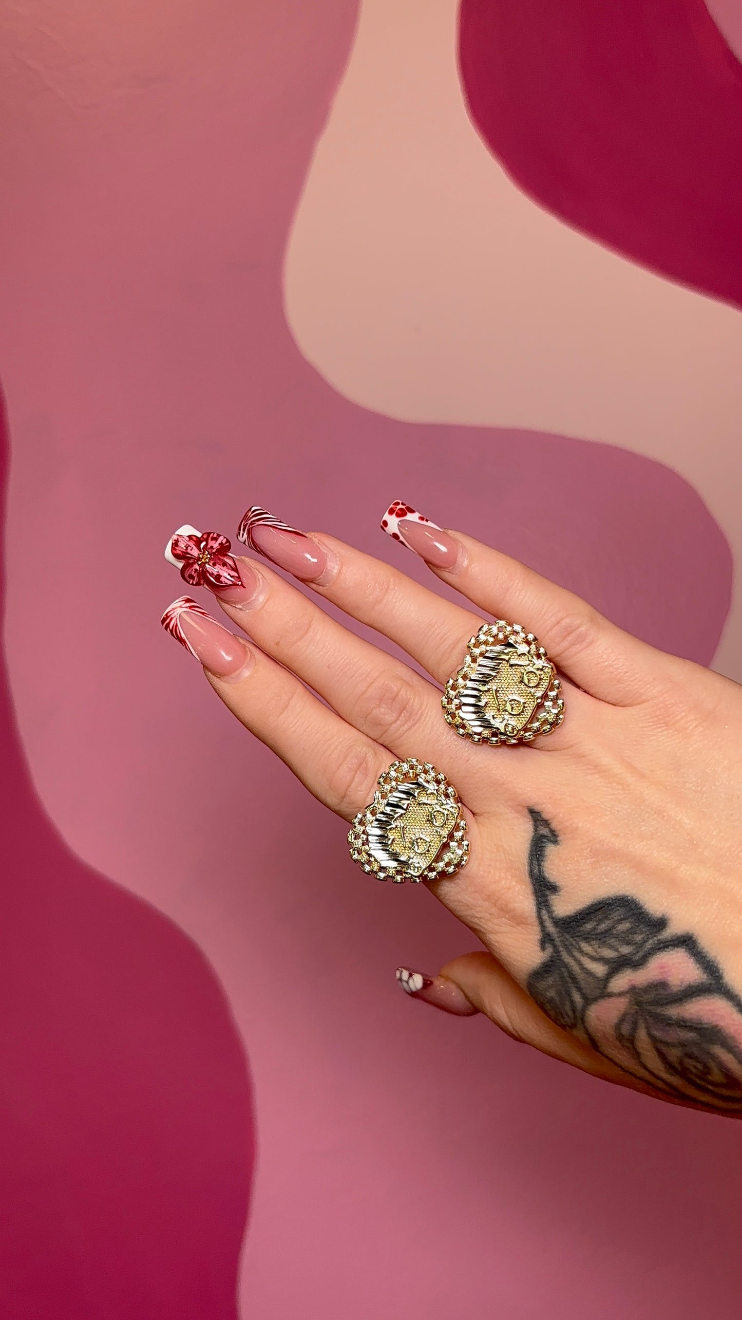 Betty Boop Heart Ring