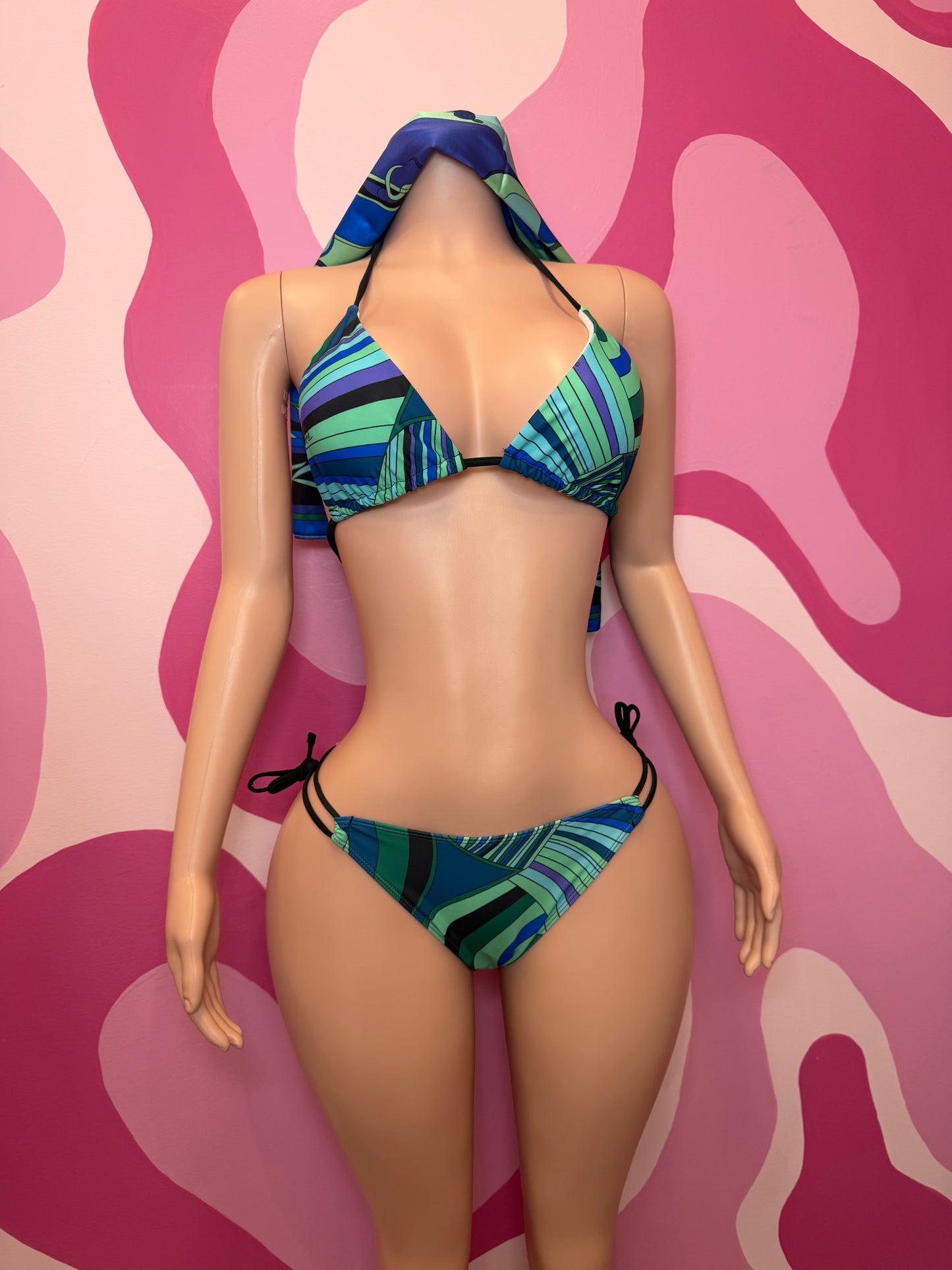 Blue PUCCI Bathing Suit