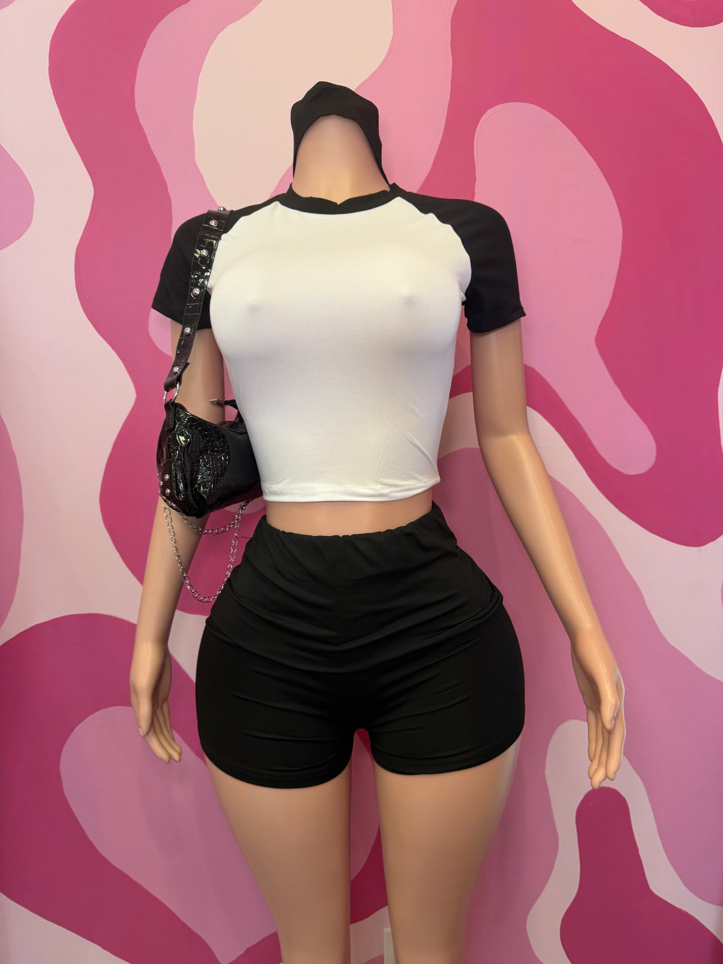 B&W Tee & Short set