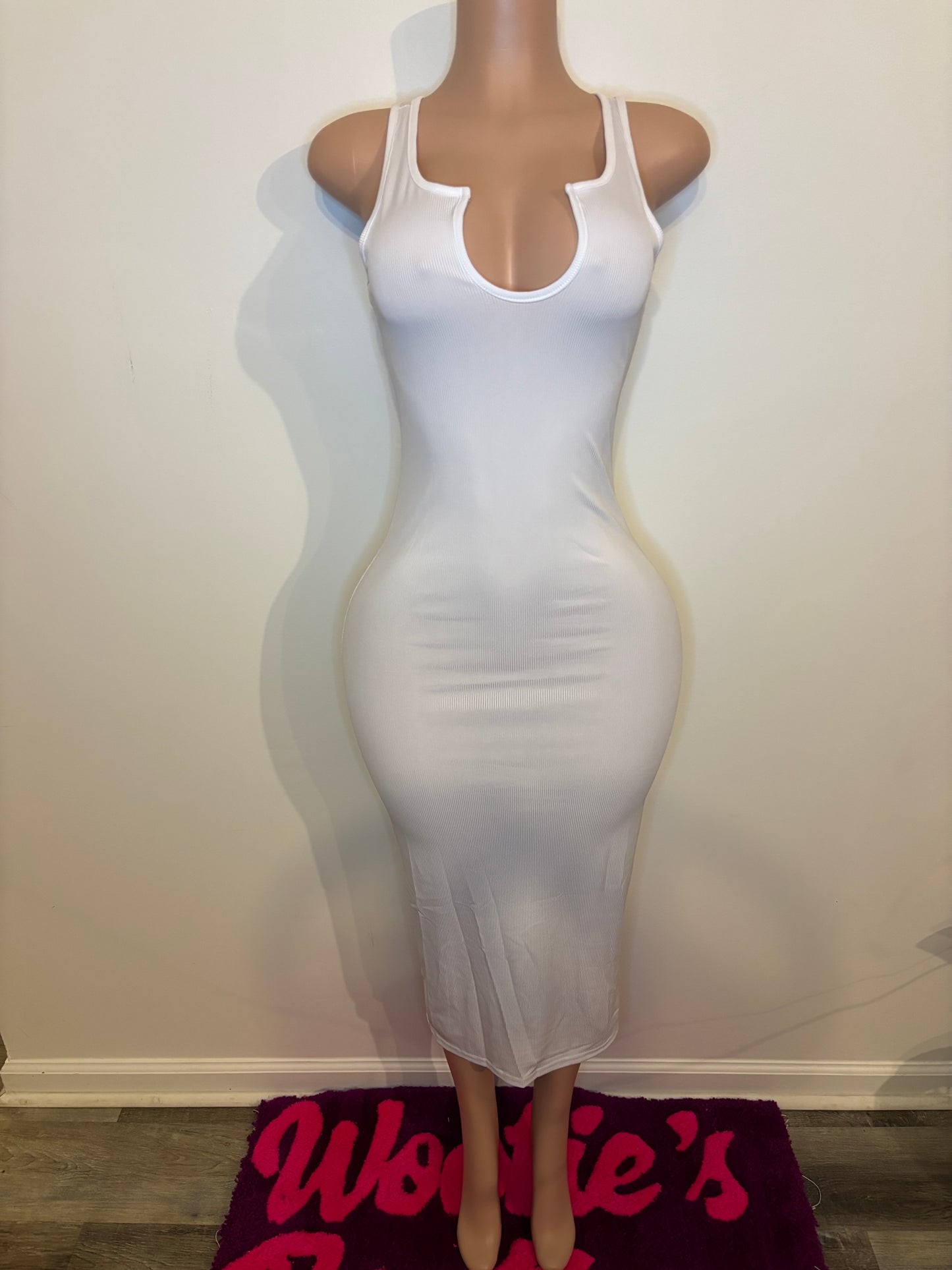 Fitted Maxi Dress