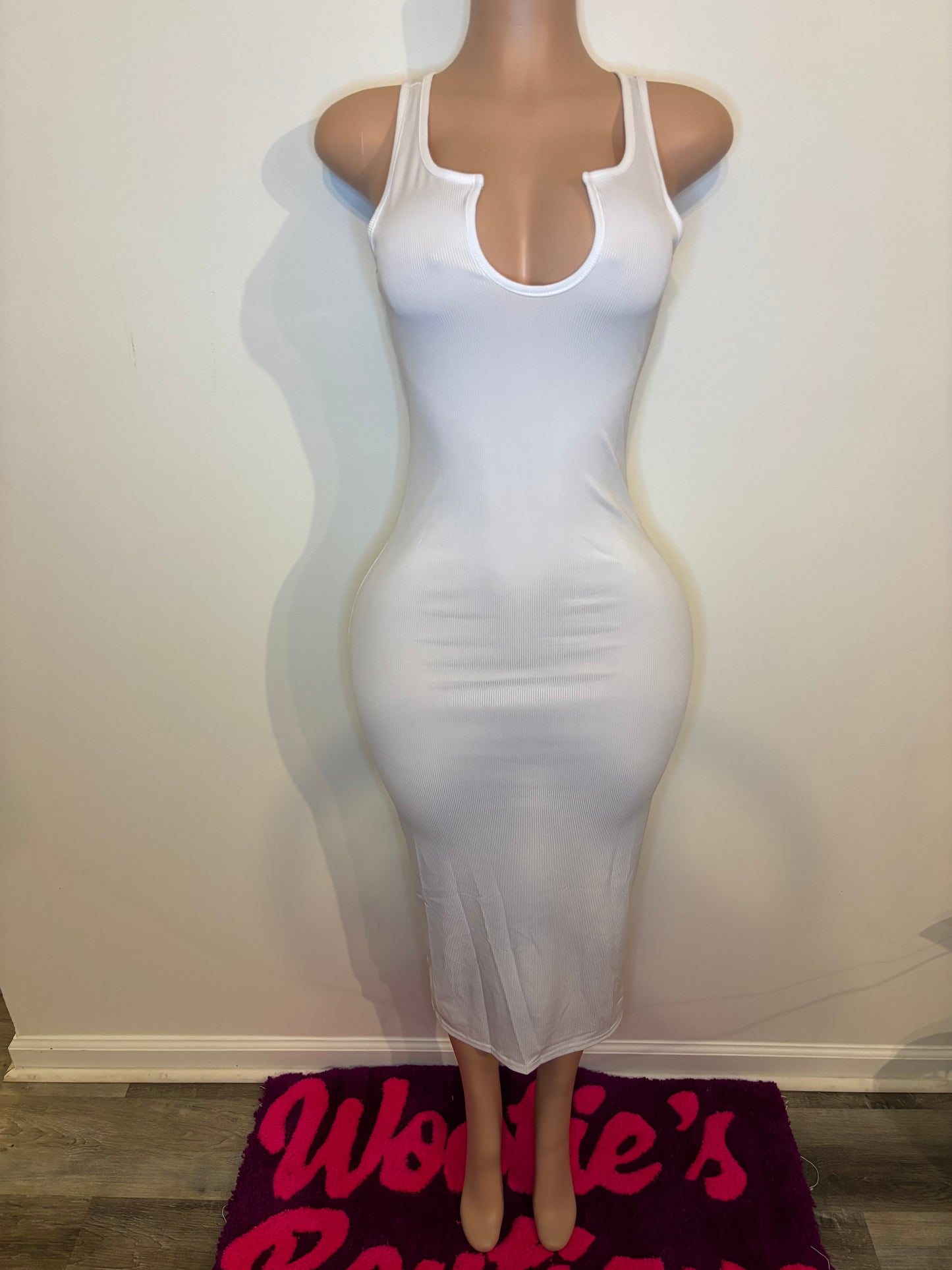 Fitted Maxi Dress