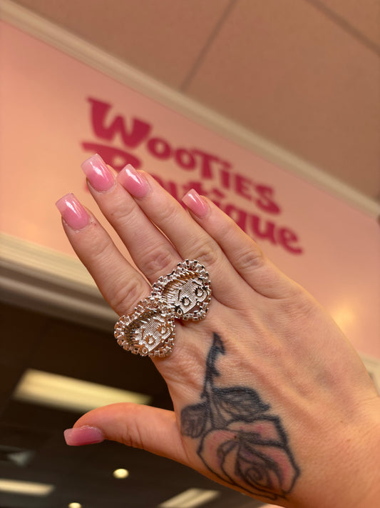 Betty Bop Heart Ring