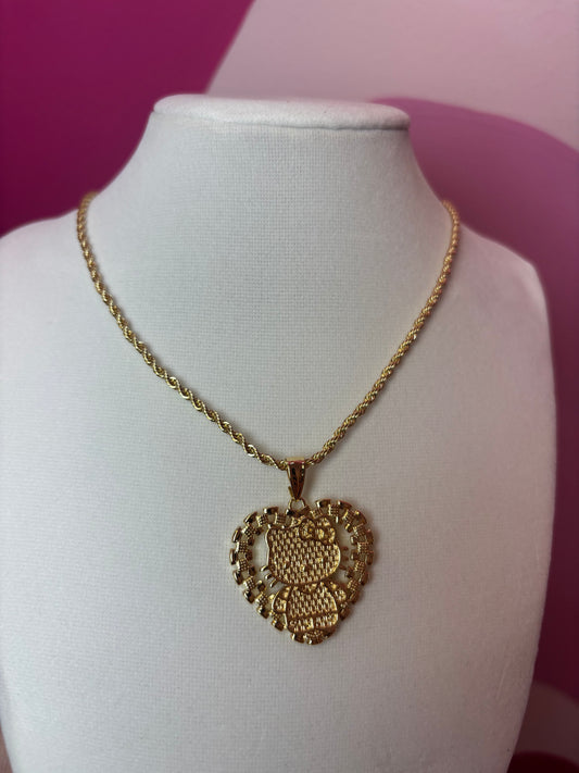 HelloKitty Heart Necklace