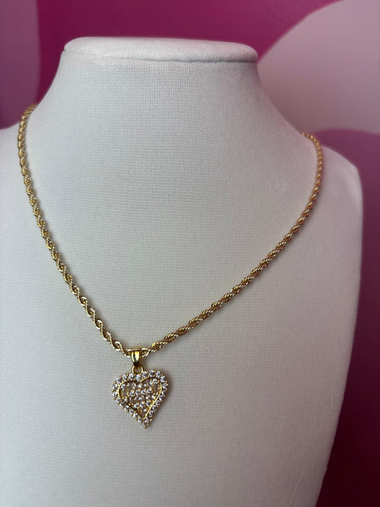 VVS Heart Necklace