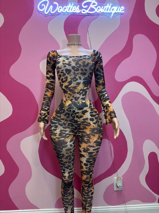 Leopard Body Suit