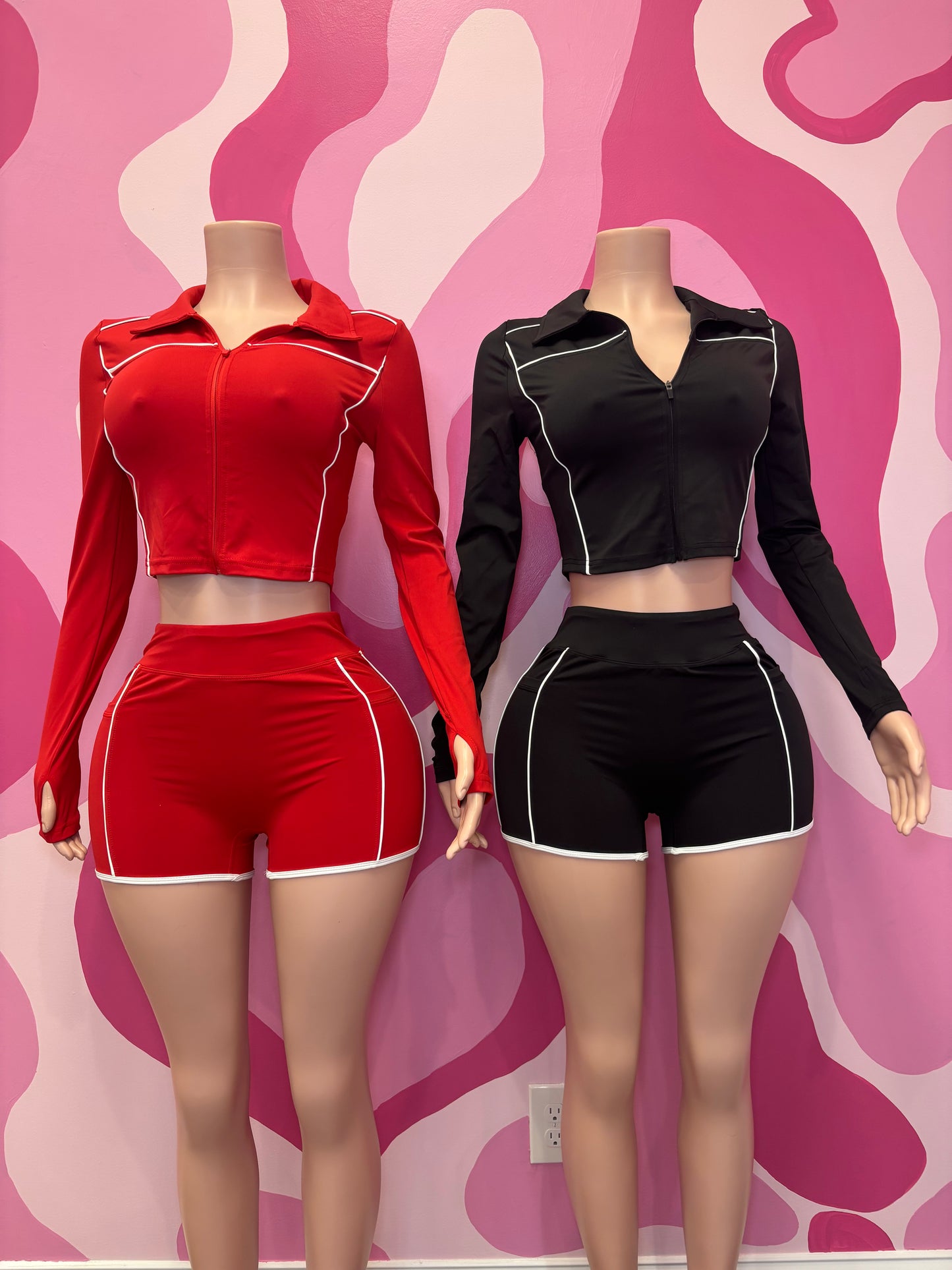 Active Wear Short Set