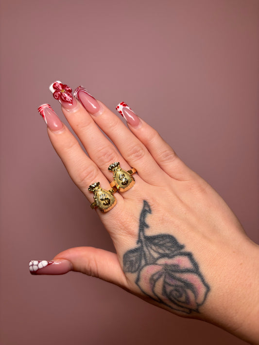 Money Bag Rings